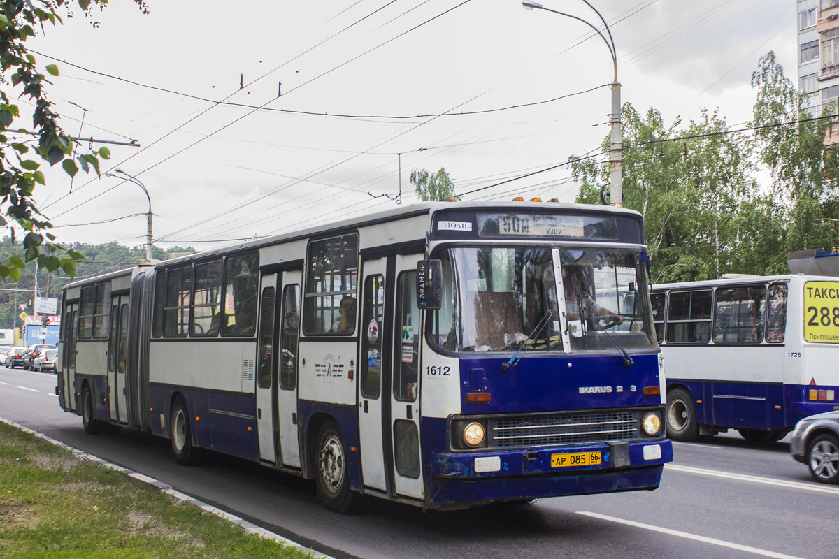 Sverdlovsk region, Ikarus 283.10 Nr. 1612