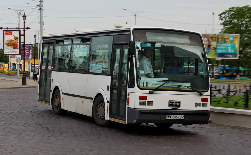 Львовская область, Van Hool A508 № BC 3058 CP