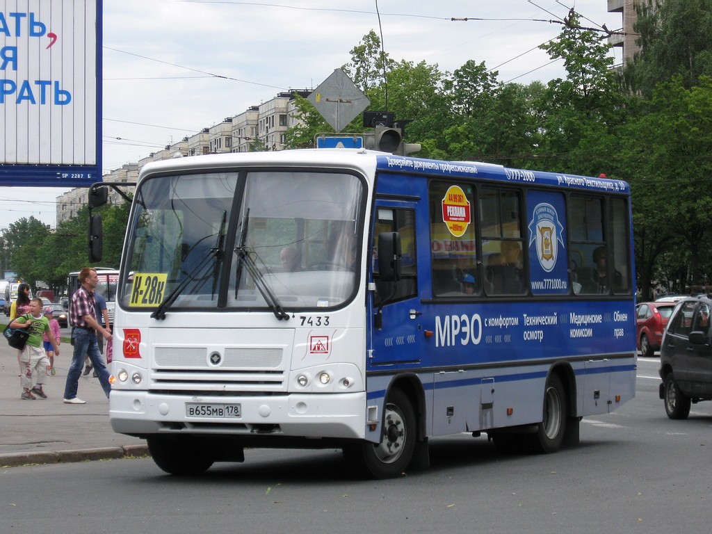 Санкт-Петербург, ПАЗ-320402-05 № n433