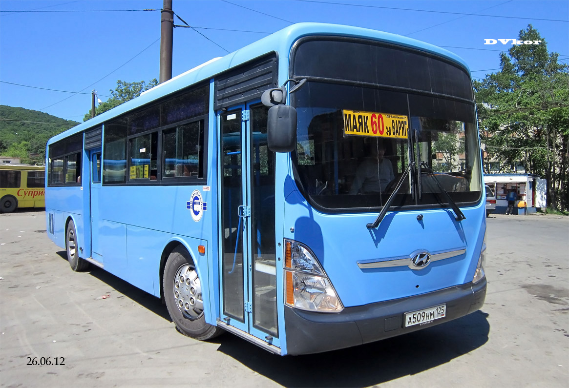 Приморский край, Hyundai New Super AeroCity 1F/L № А 509 НМ 125