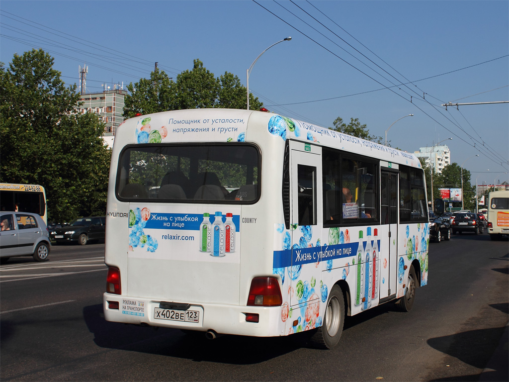 Краснодарский край, Hyundai County SWB C08 (ТагАЗ) № Х 402 ВЕ 123