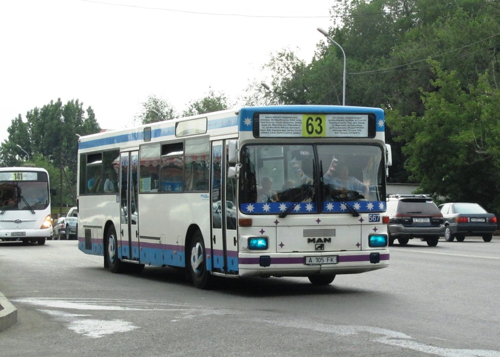 Ałmaty, MAN 791 SL202 Nr 567