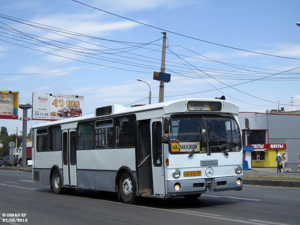 Волгоградская область, Mercedes-Benz O305 № АМ 014 34