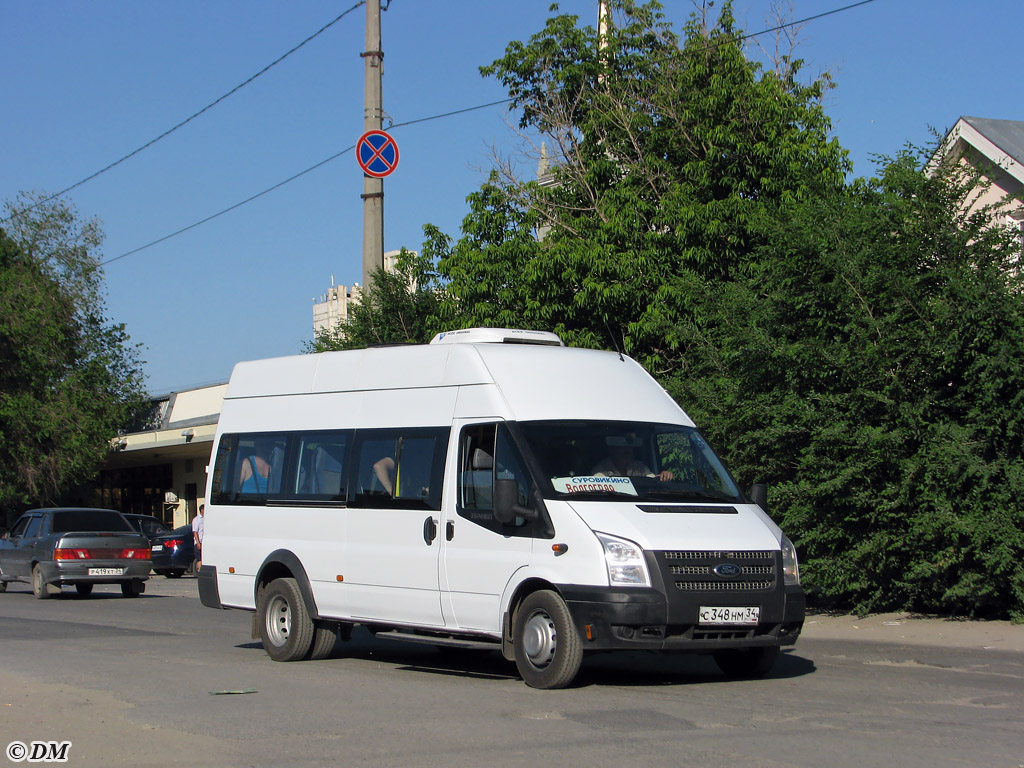 Volgograd region, Nizhegorodets-222700  (Ford Transit) # С 348 НМ 34