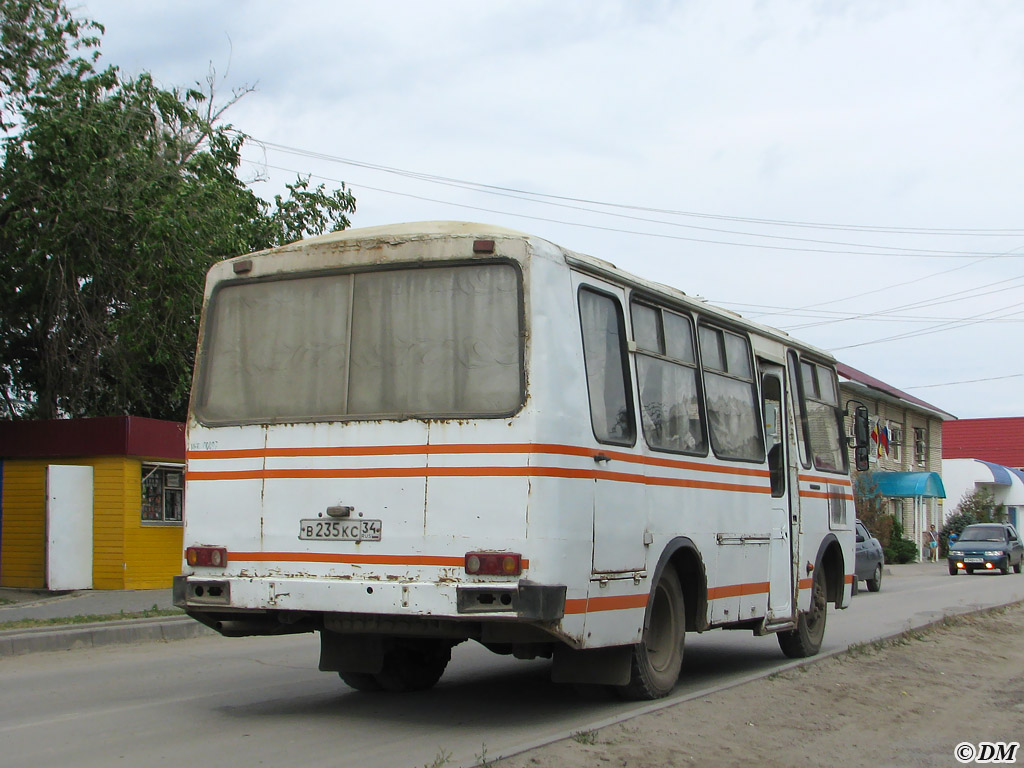 Волгоградская область, ПАЗ-3205 (00) № 00097