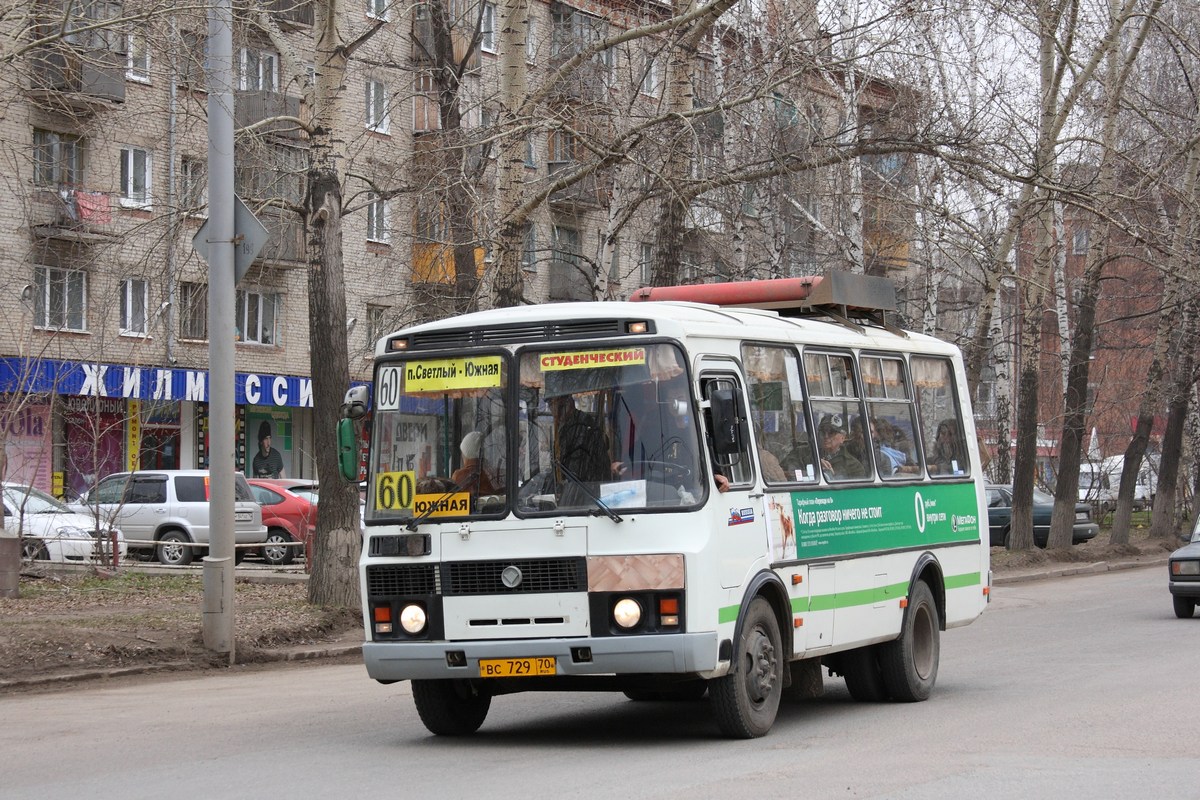 Томская область, ПАЗ-32054 № ВС 729 70