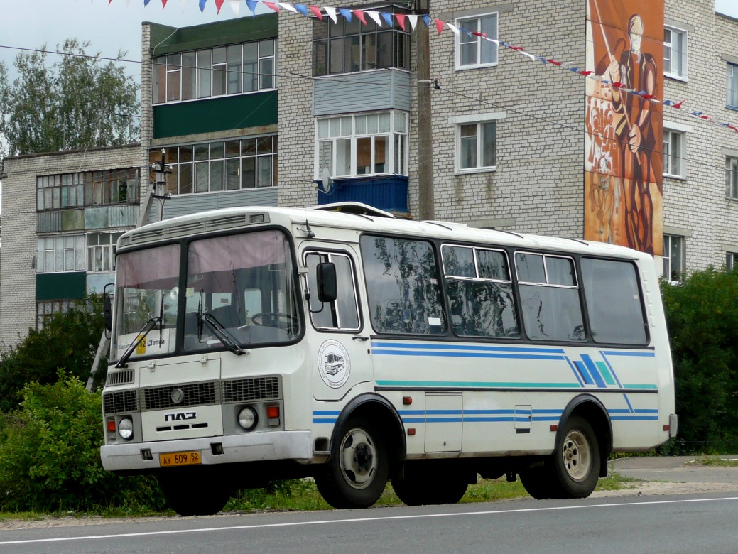 Нижегородская область, ПАЗ-32053 № АУ 609 52