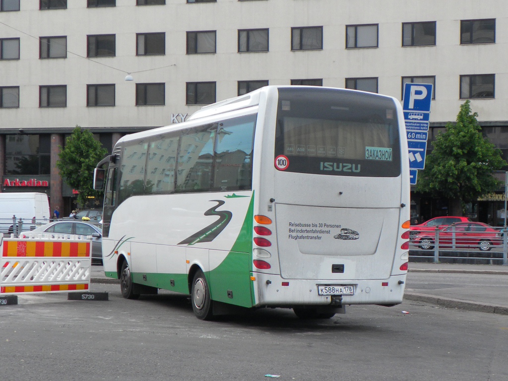 Санкт-Петербург, Anadolu Isuzu Turquoise № К 588 НА 178 — Фото — Автобусный  транспорт