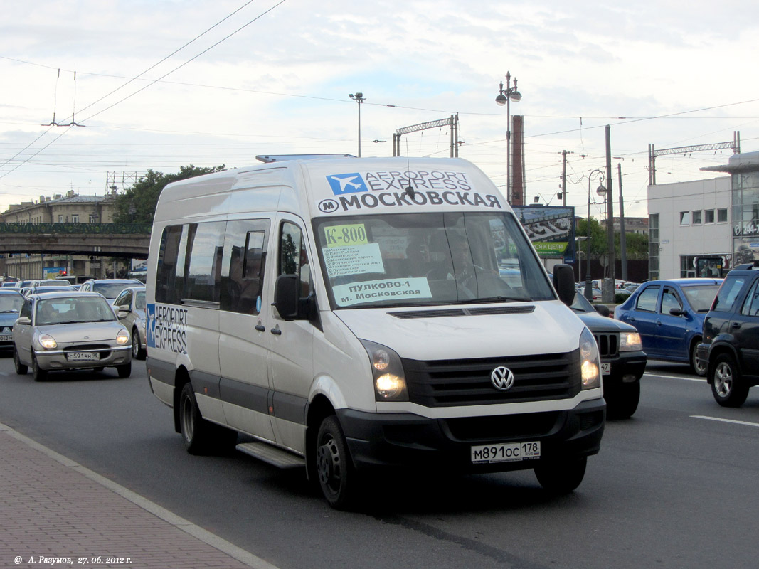 Санкт-Петербург, Луидор-22370C (Volkswagen Crafter) № М 891 ОС 178