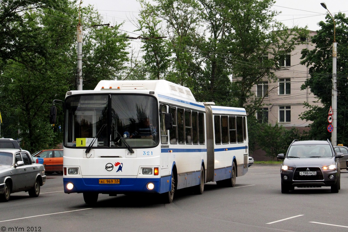 Новгородская область, ЛиАЗ-6212.70 № 321