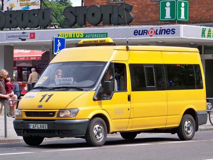 Литва, Ford Transit 125T300 № AFL 682