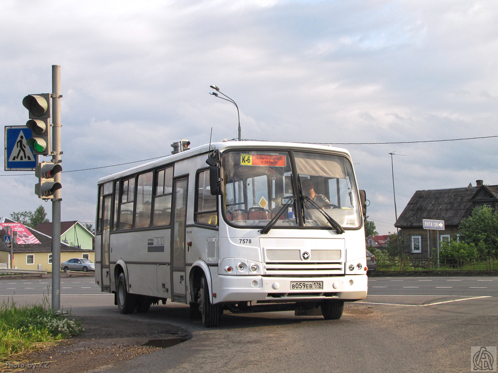 Ленинградская область, ПАЗ-320412-05 № 7578