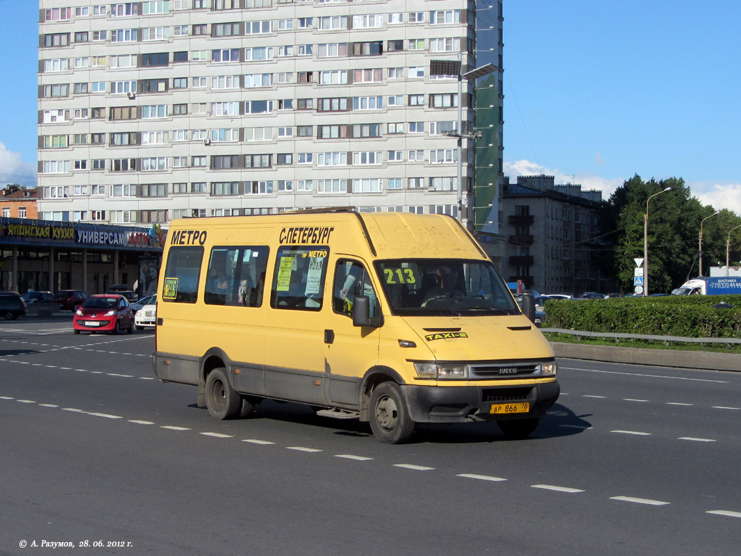 Санкт-Петербург, Росвэн-3261 (IVECO Daily 50C11) № АР 866 78