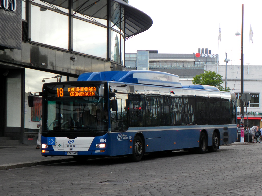 Финляндия, MAN A26 Lion's City LL NL313-15 CNG № 904