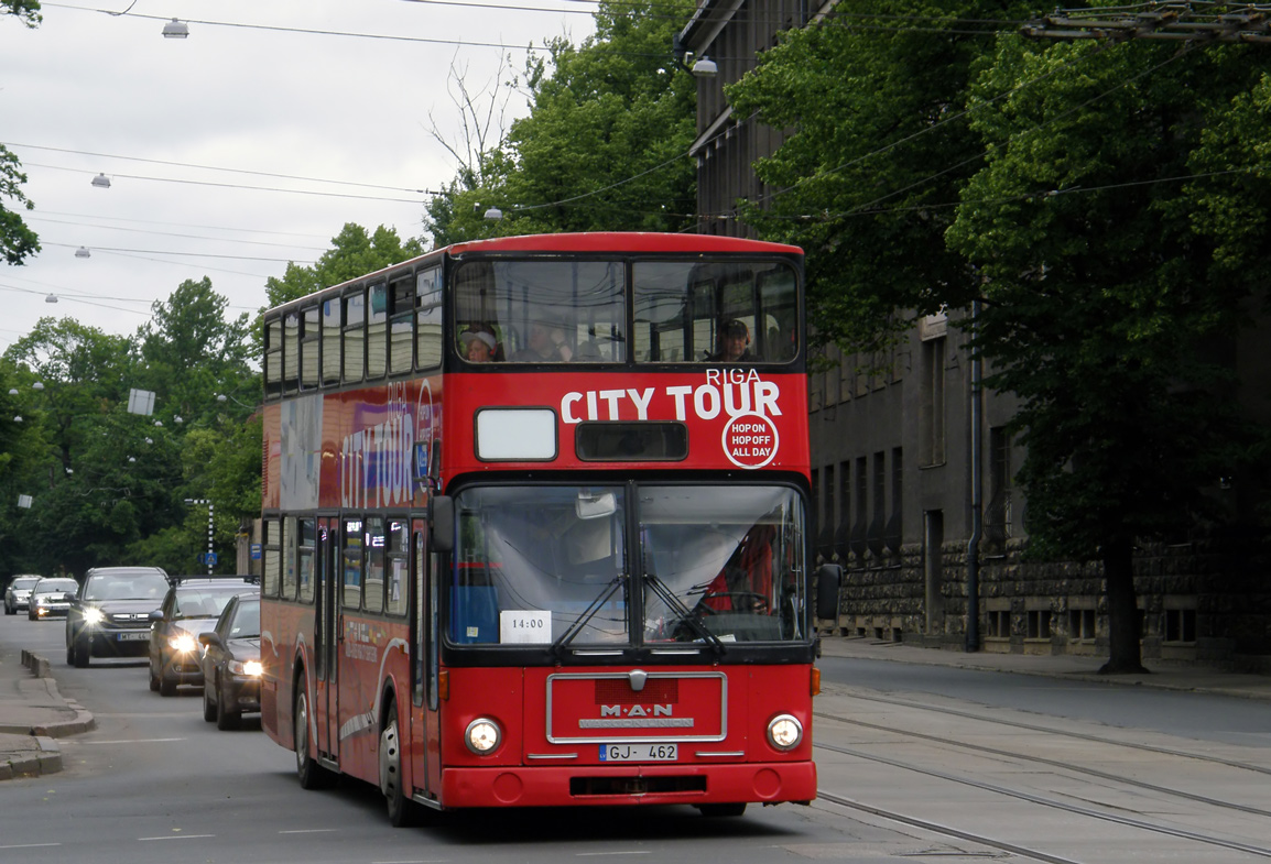 Латвія, MAN 196 SD200 № GJ-462