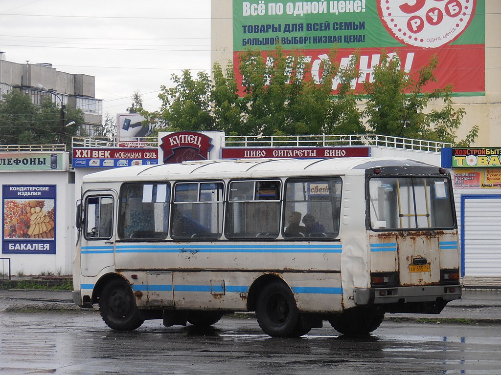 Нижегородская область, ПАЗ-32054 № АВ 655 52