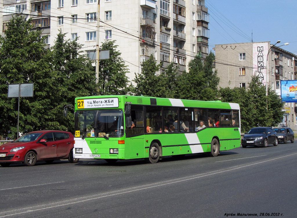 Свердловская область, Mercedes-Benz O405N2 № Т 791 ХА 96