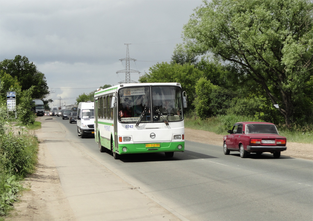 Maskavas reģionā, LiAZ-5256.25-11 № 0742