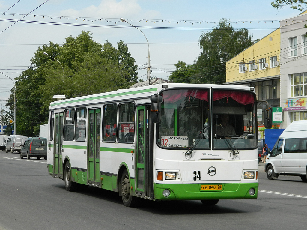 Ярославская область, ЛиАЗ-5256.25 № 34