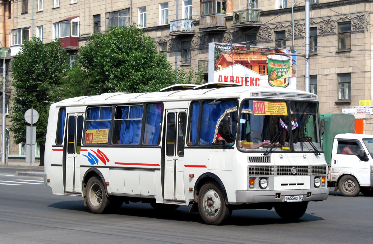 Новосибирская область, ПАЗ-4234 № В 655 НО 154