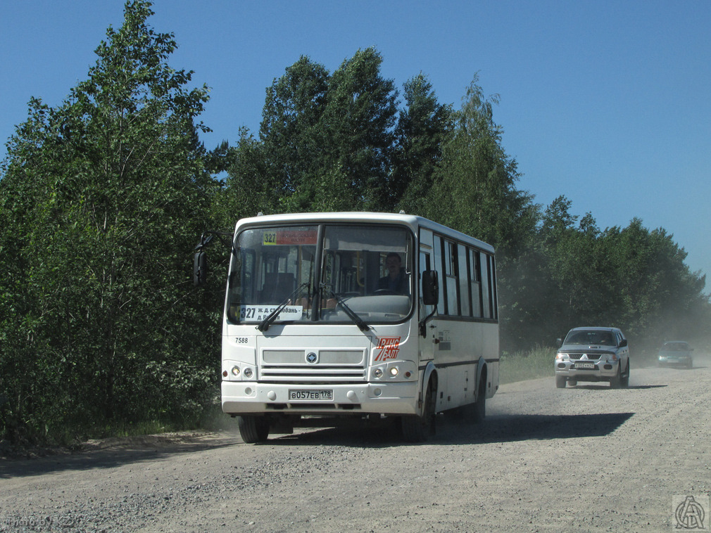 Ленинградская область, ПАЗ-320412-05 № 7588