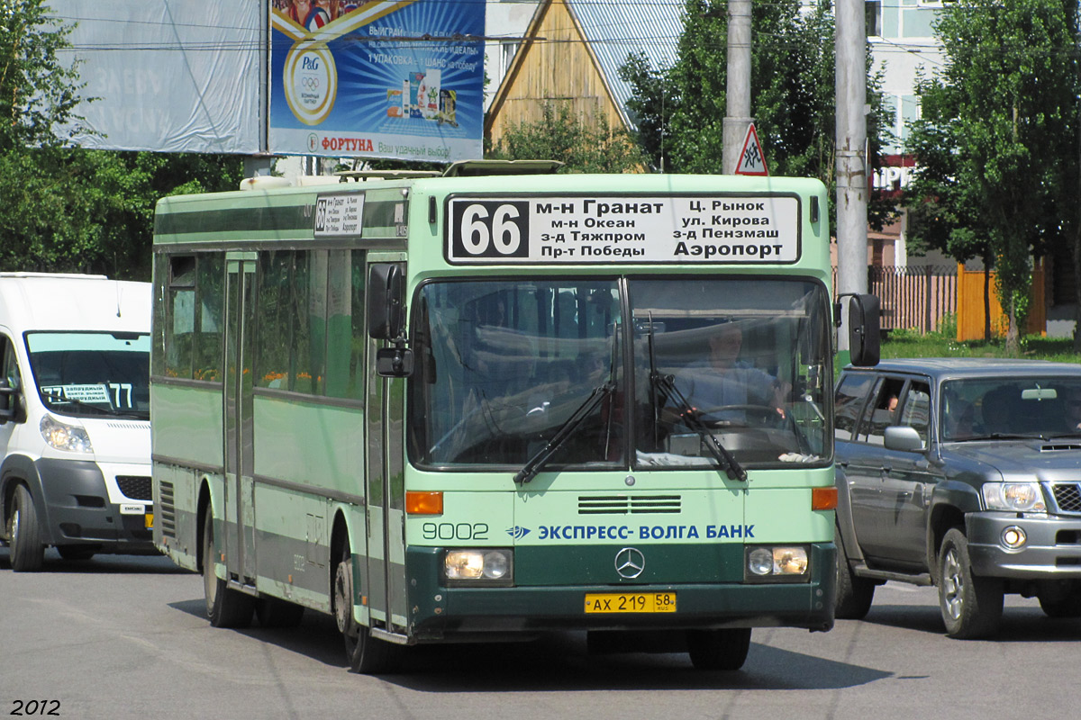 Penza region, Mercedes-Benz O405 № АХ 219 58