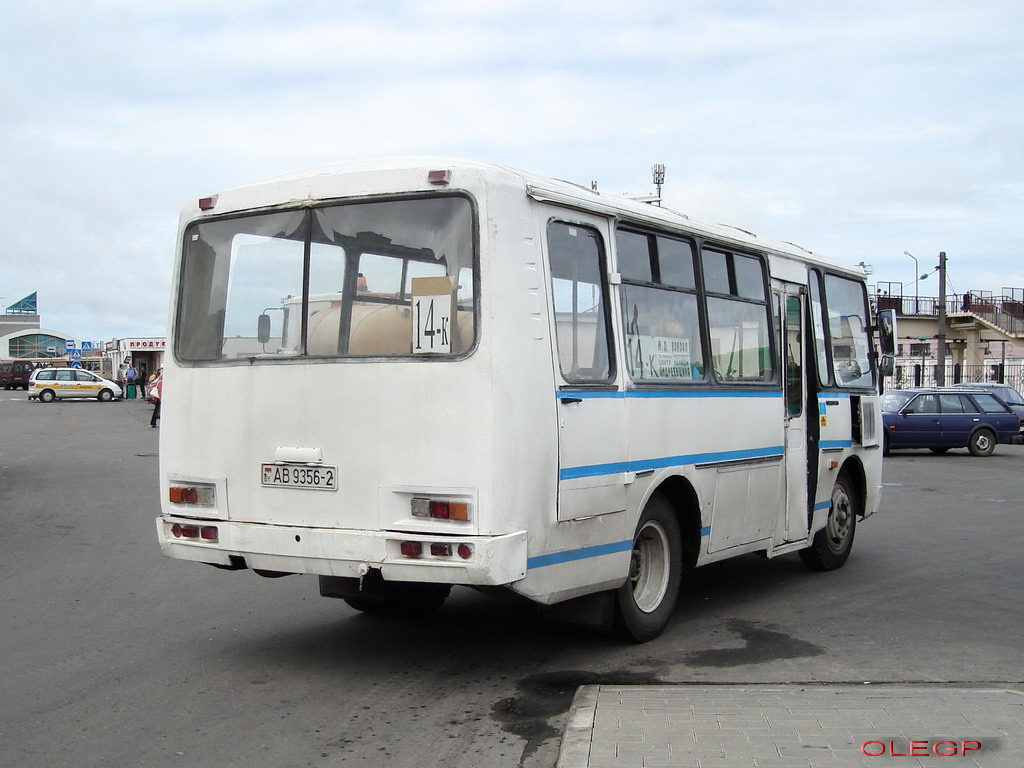 Витебская область, ПАЗ-3205-110 № АВ 9356-2