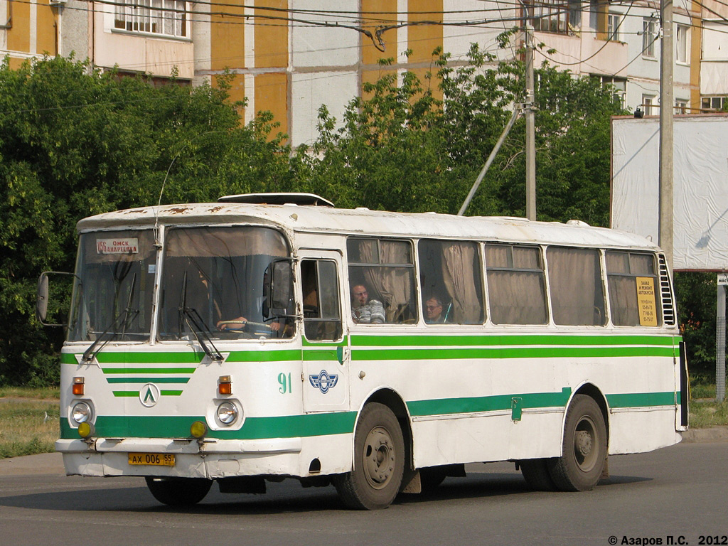 Омская область, ЛАЗ-695Н № 91