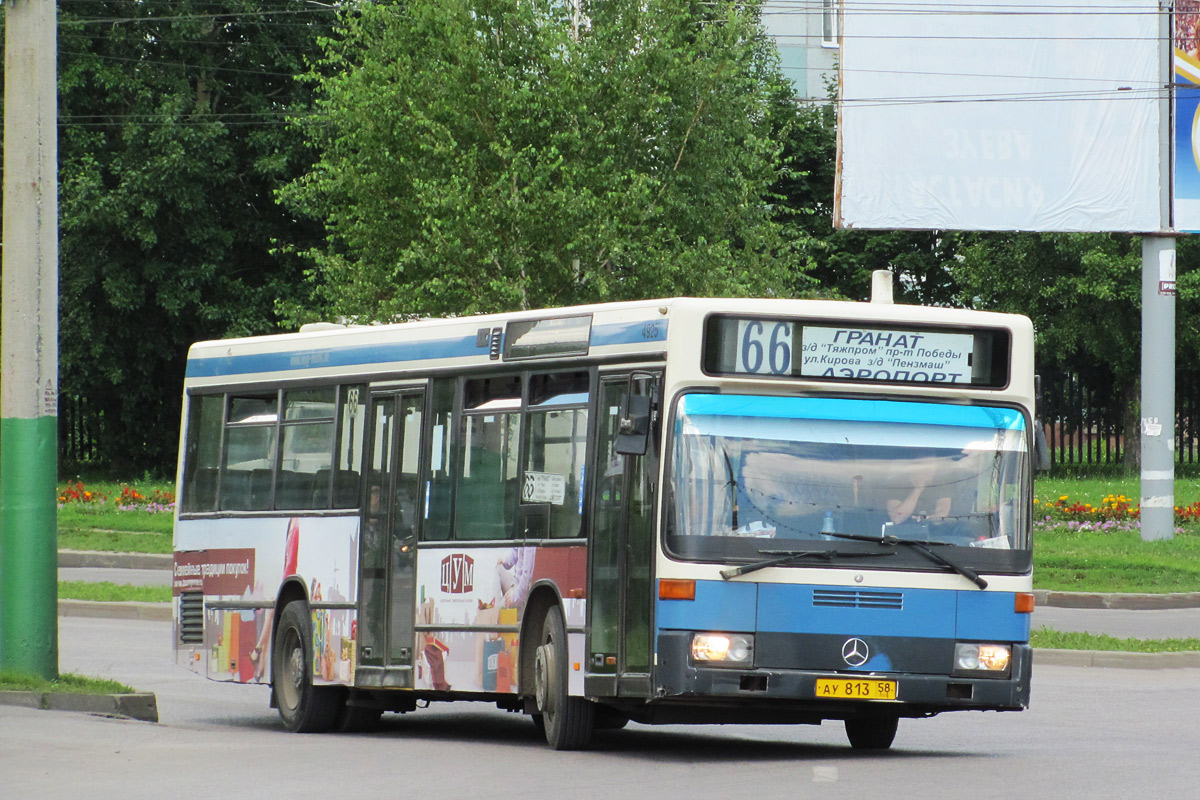 Пензенская область, Mercedes-Benz O405N № АУ 813 58