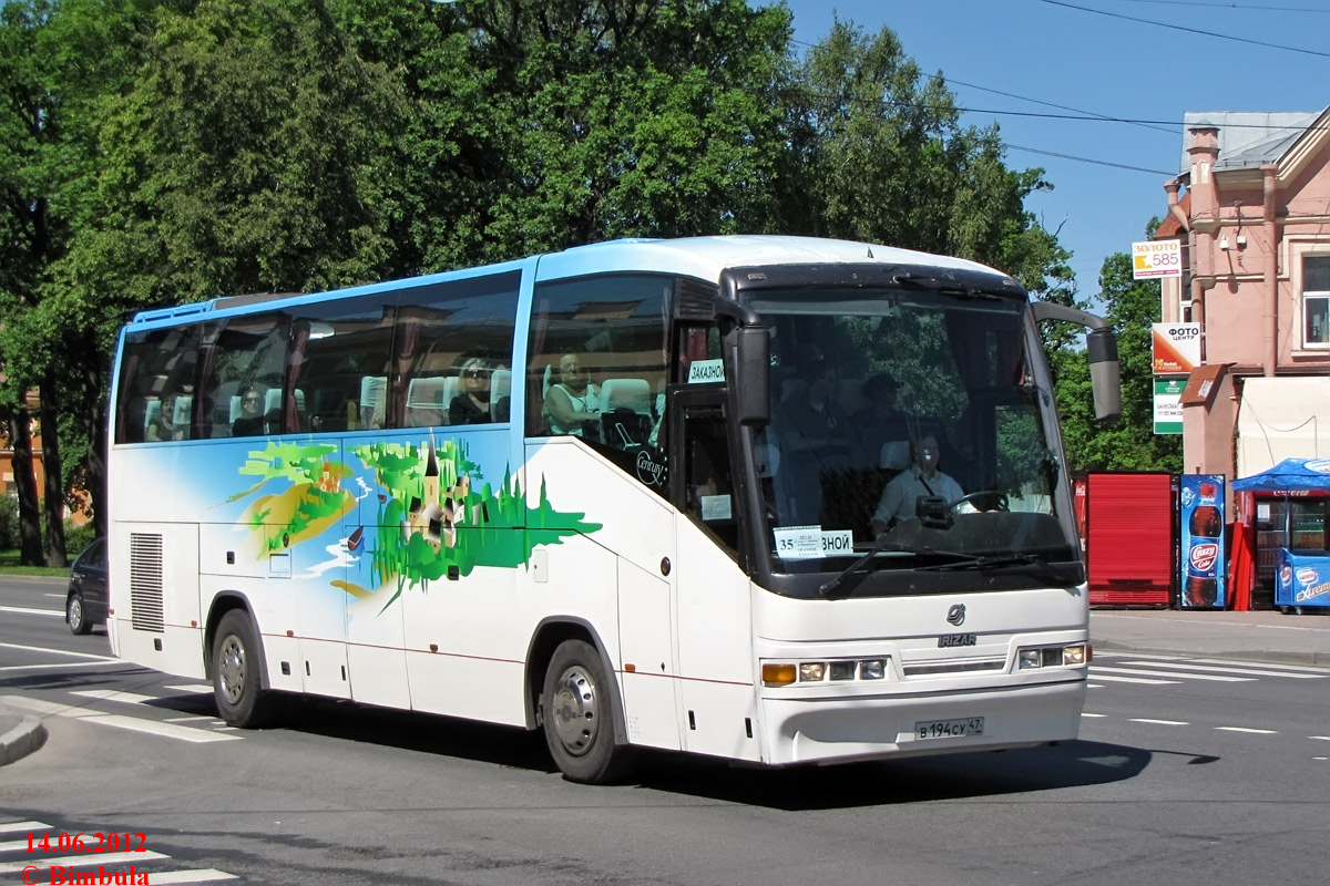 Санкт-Петербург, Irizar Century 12.37 № В 194 СУ 47