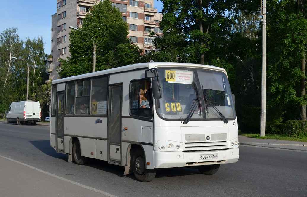 Санкт-Петербург, ПАЗ-320402-05 № 224