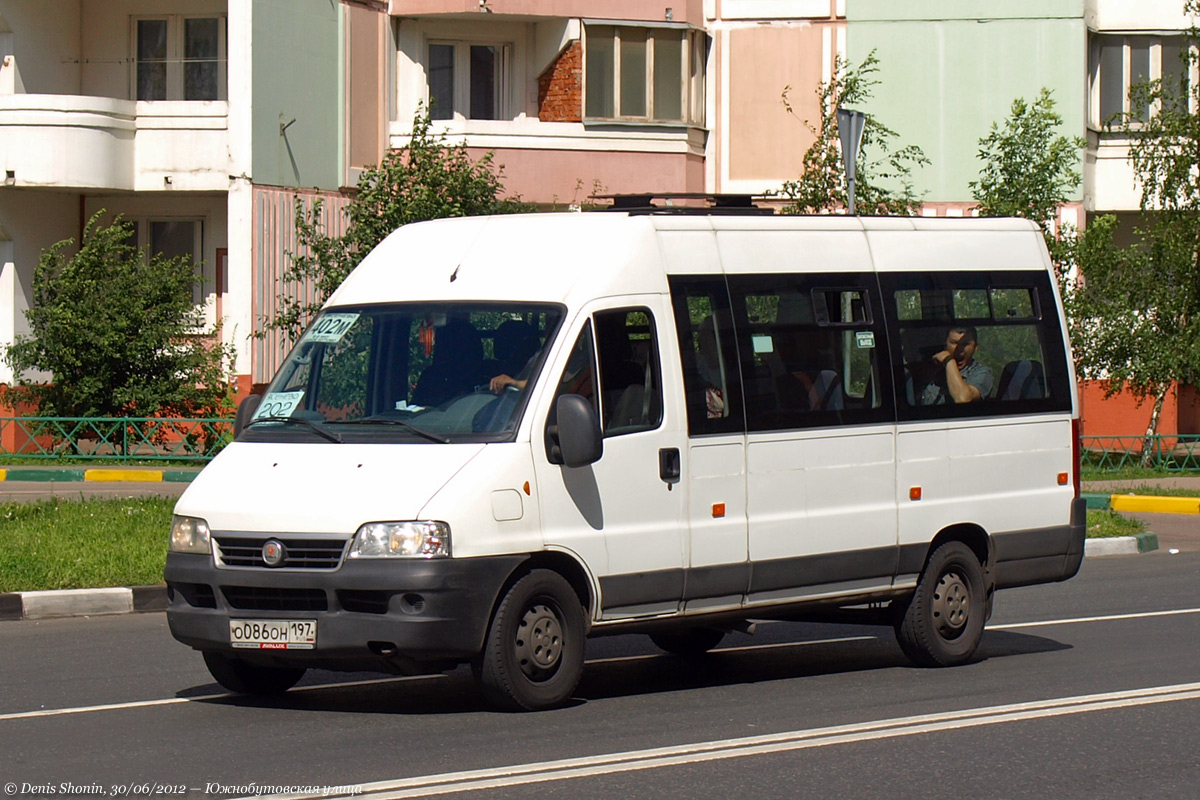 Москва, FIAT Ducato 244 CSMMC-RLL, -RTL № О 086 ОН 197