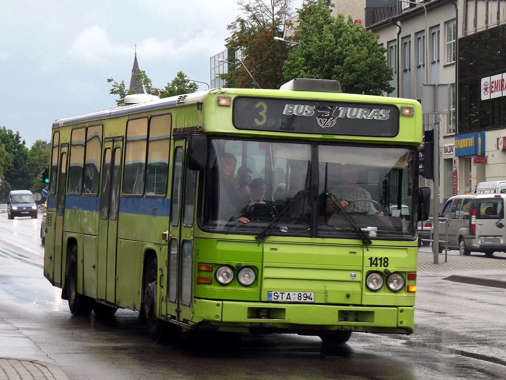 Литва, Scania CN113CLB № 1418