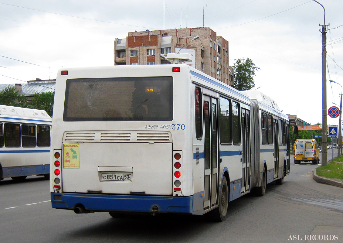 Новгородская область, ЛиАЗ-6212.70 № 370