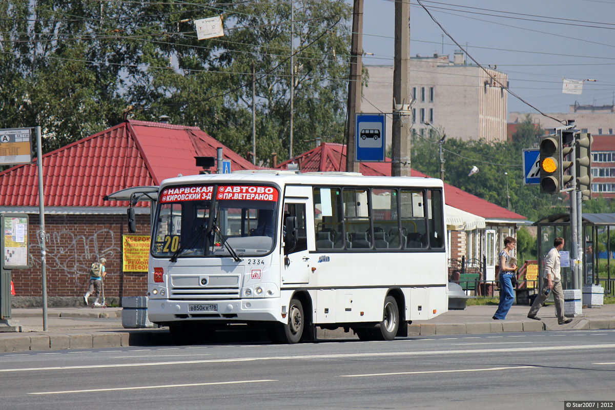 Санкт-Петербург, ПАЗ-320402-05 № n334