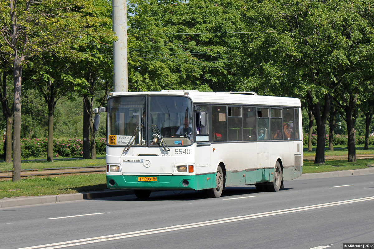 Санкт-Петербург, ЛиАЗ-5256.25 № 5548