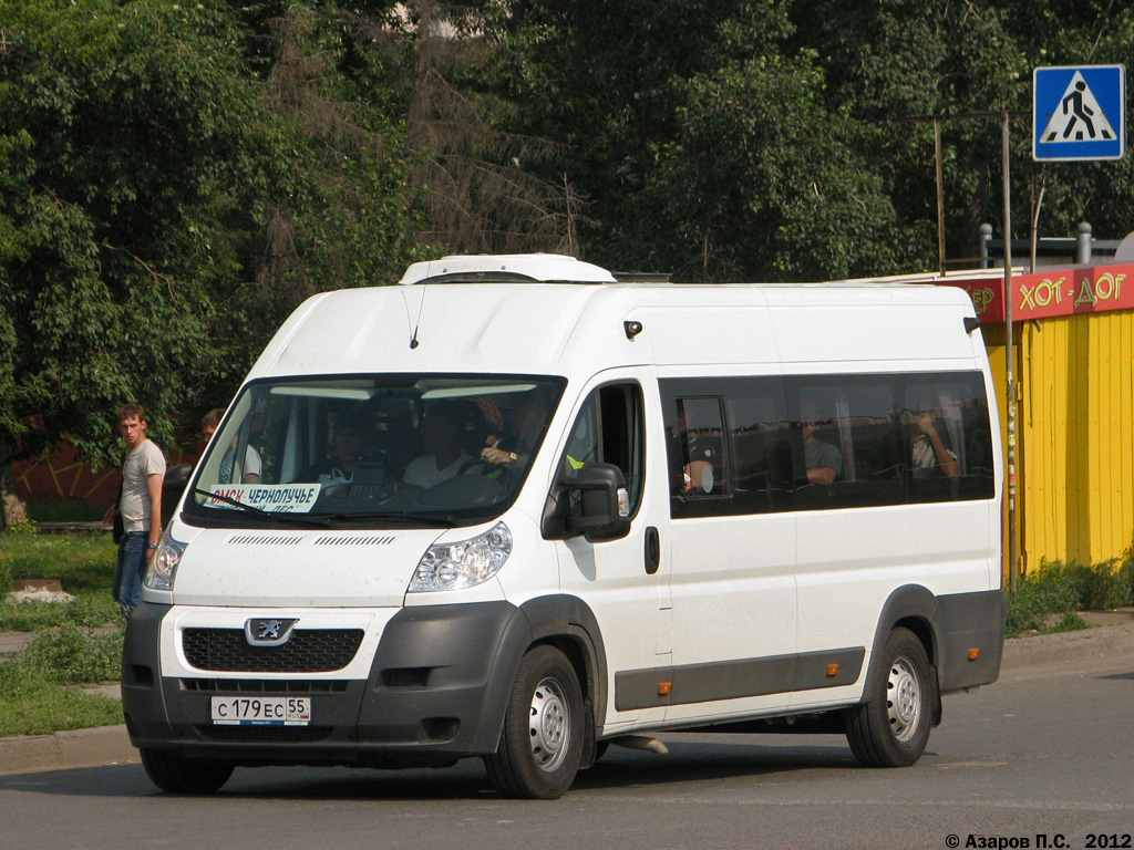 Омская область, Нижегородец-2227SK (Peugeot Boxer) № С 179 ЕС 55