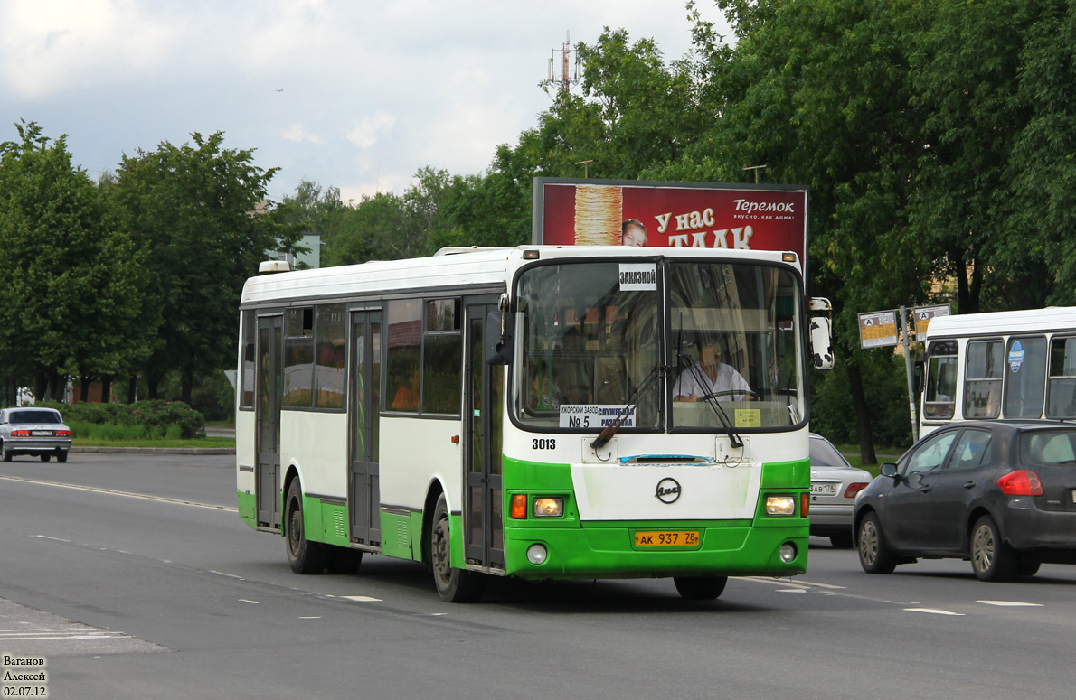 Санкт-Петербург, ЛиАЗ-5256.25 № 3013