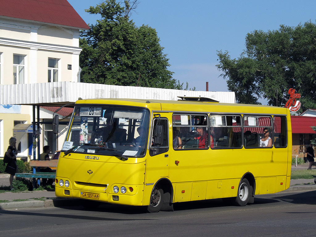 Черкасская область, Богдан А09202 (ЛуАЗ) № CA 1251 AA