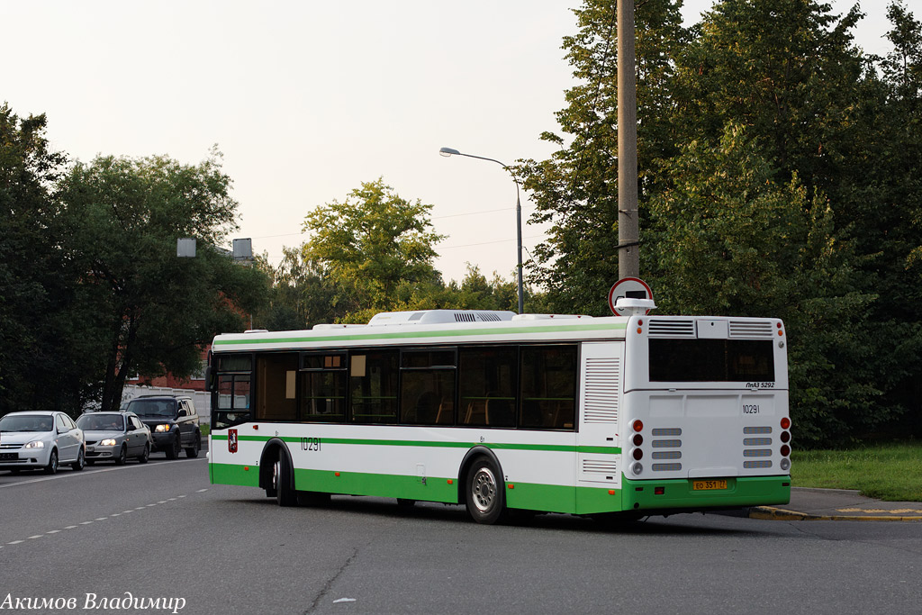 Moskau, LiAZ-5292.21 Nr. 10291