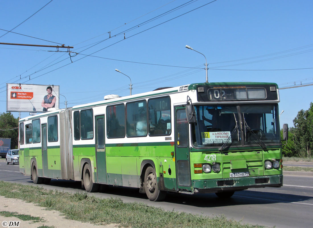 Волгоградская область, Scania CN112AL № 4218