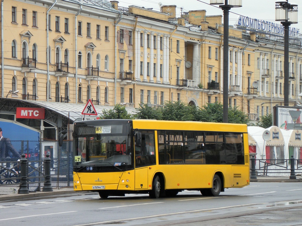 Санкт-Петербург, МАЗ-206.068 № В 169 МК 178