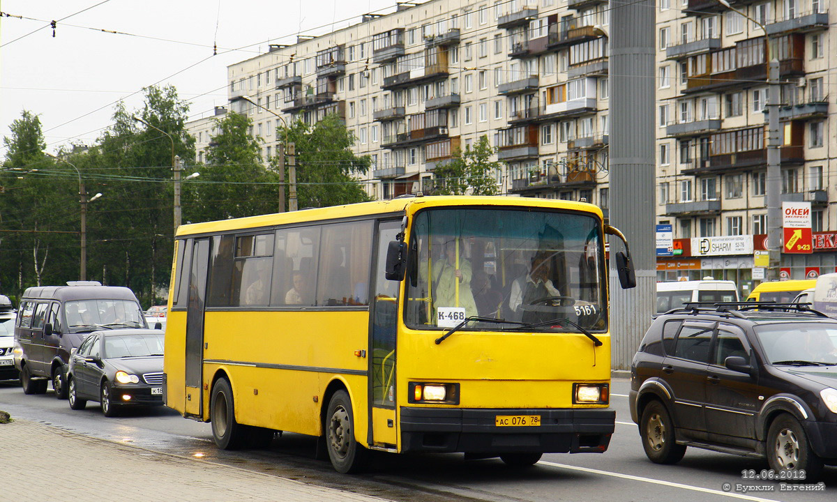 Санкт-Петербург, ЛАЗ А1414 "Лайнер-9" № АС 076 78