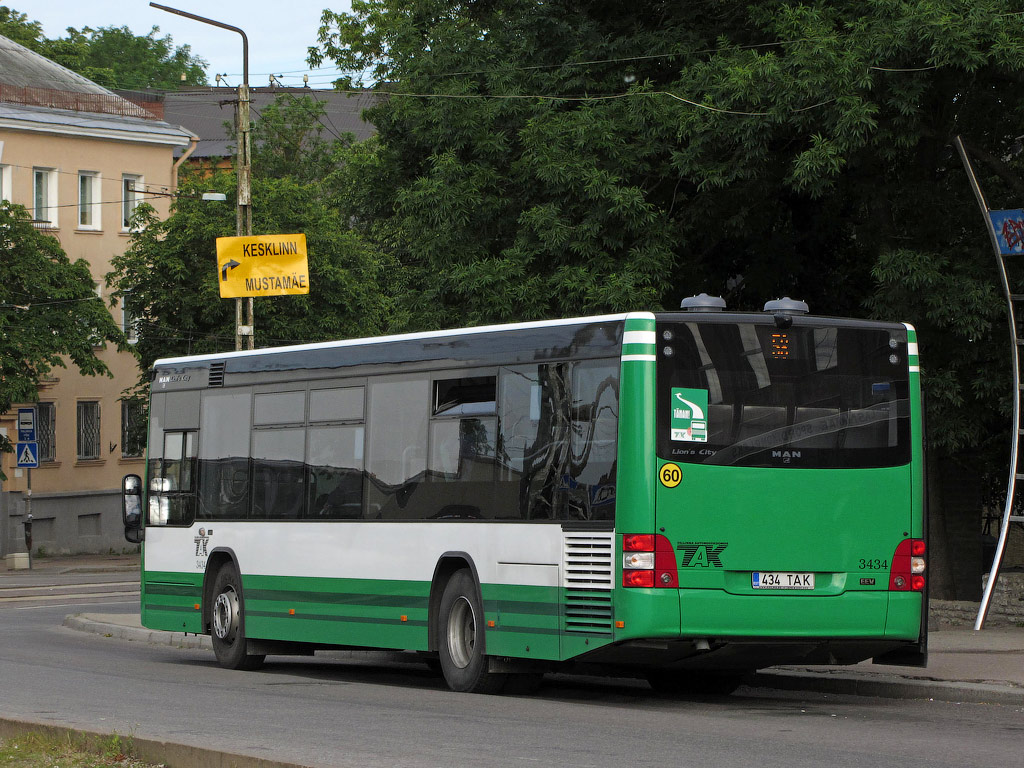 Эстония, MAN A78 Lion's City LE EL293 № 3434