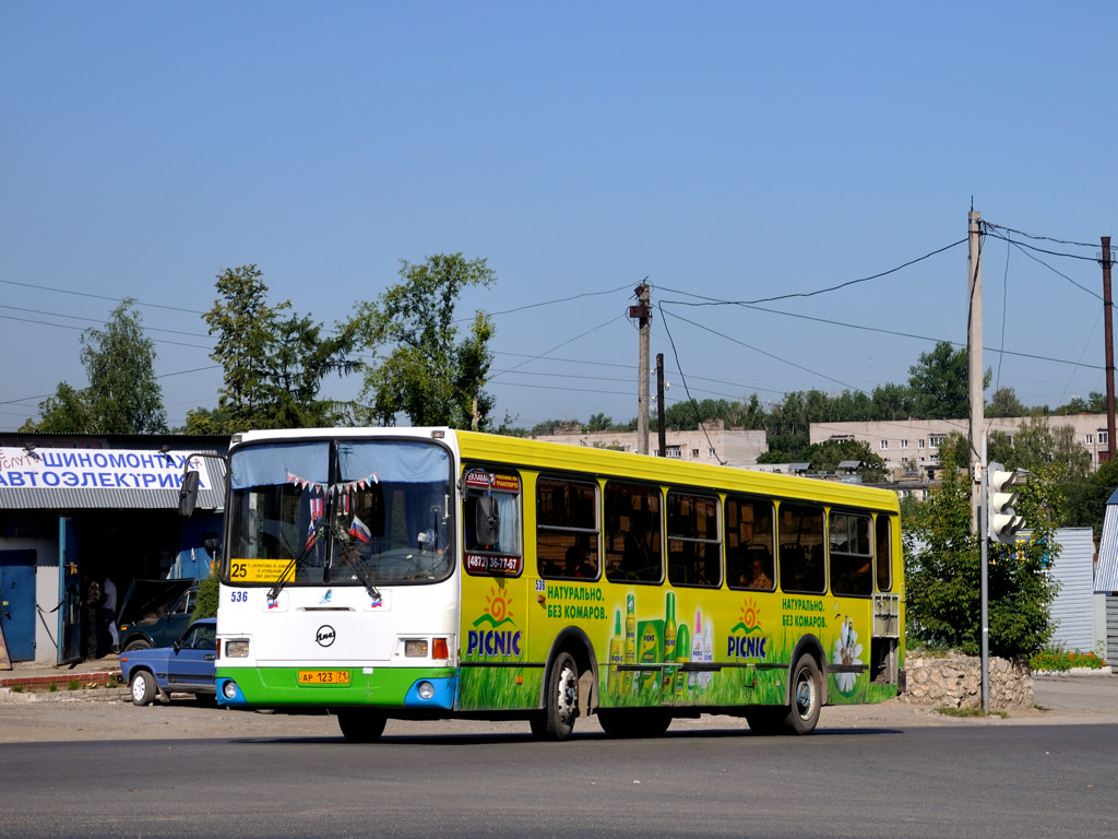 Тульская область, ЛиАЗ-5256.45 № 536