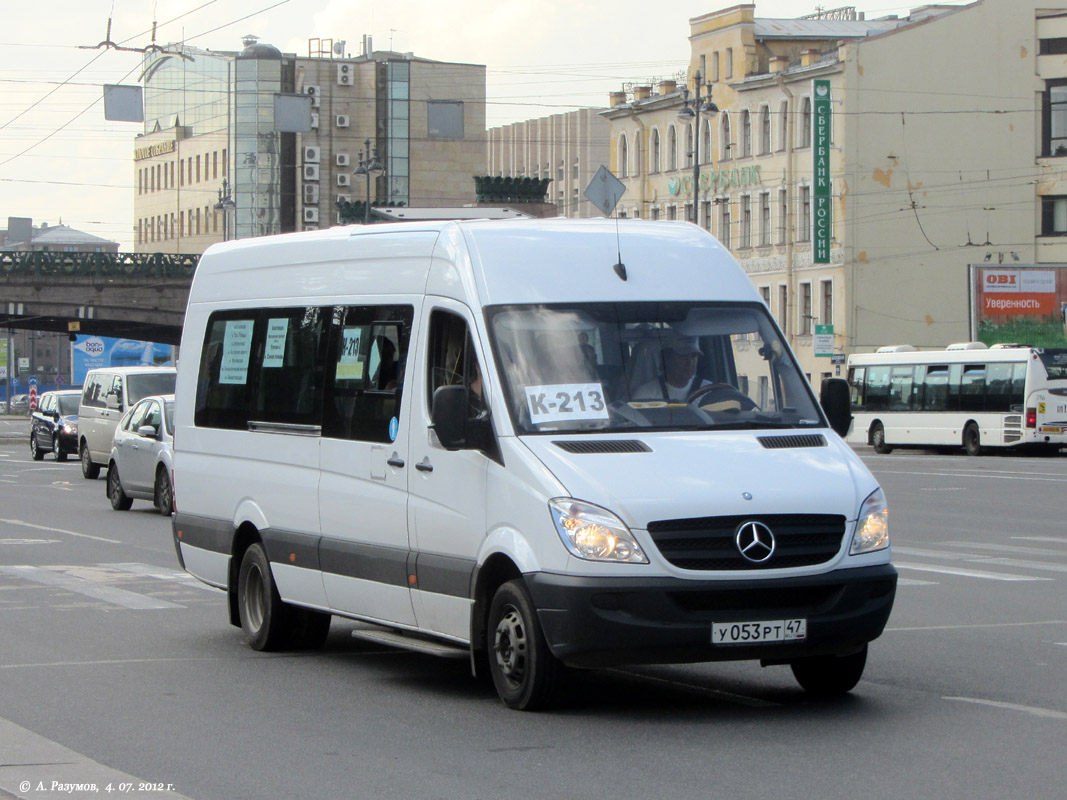 Санкт-Петербург, Луидор-22360C (MB Sprinter) № У 053 РТ 47