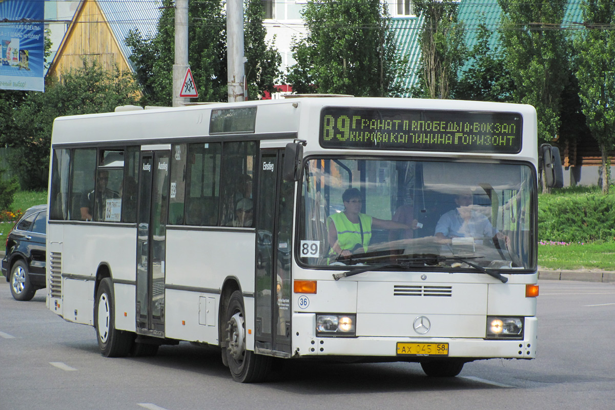 Пензенская область, Mercedes-Benz O405N № АХ 045 58