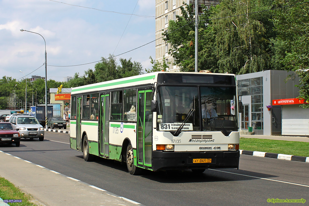 Москва, Ikarus 415.33 № 17135