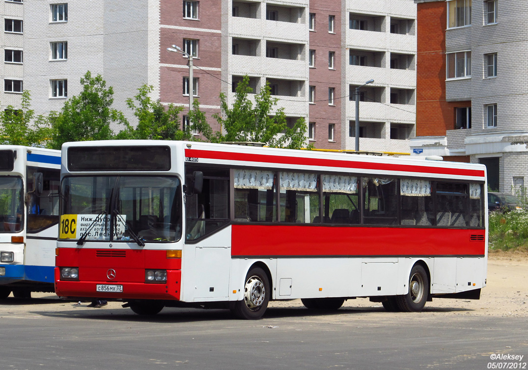 Владимирская область, Mercedes-Benz O405 № С 856 МХ 33