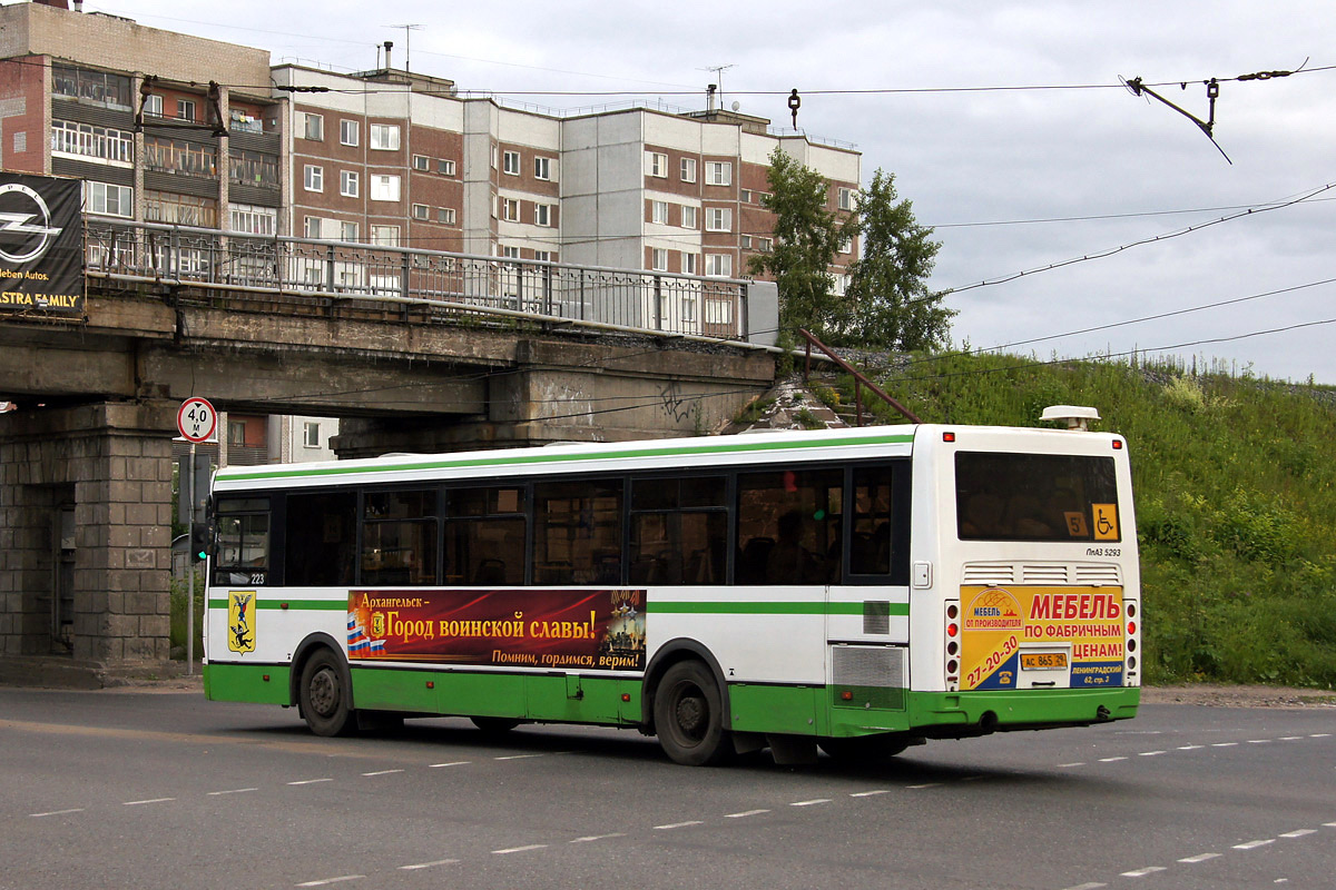 Архангельская область, ЛиАЗ-5293.53 № 223